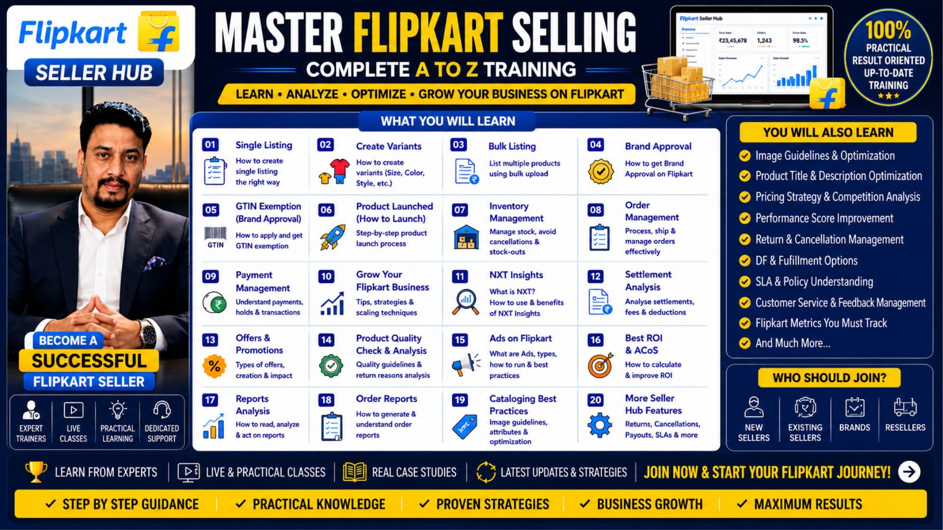 How to Learn Flipkart Selling